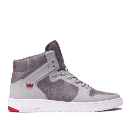 Supra Vaider 2.0 Womens High Tops Shoes Grey/Brown UK 95PYL